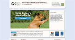 Desktop Screenshot of pineviewveterinaryhospital.com